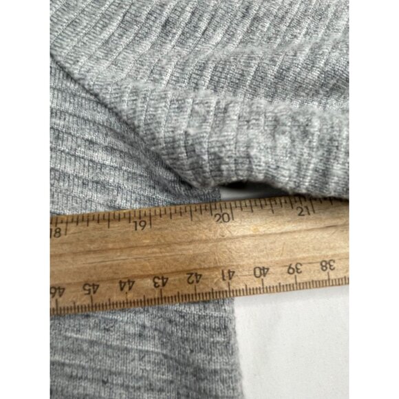 J. Jill‎ Textured Striped Long Sleeve Dress size Small Gray - Picture 5 of 6